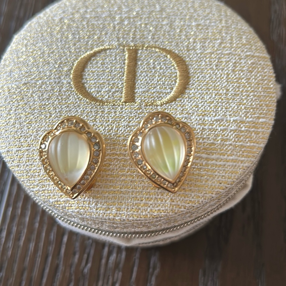 Dior Authentic Clip On Earrings
